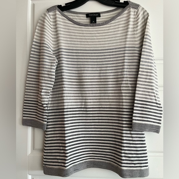 White House Black Market Tops - White House Black Market three quarter length Shirt